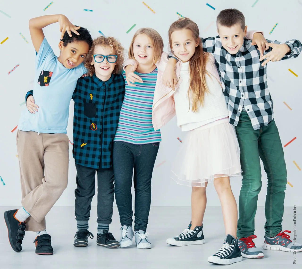 Kinder im Kindertanzkurs